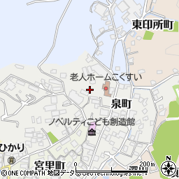 愛知県瀬戸市泉町106周辺の地図