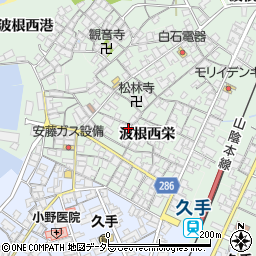 島根県大田市久手町波根西原口1998周辺の地図