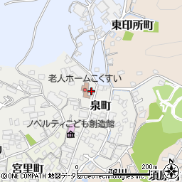 愛知県瀬戸市泉町80周辺の地図