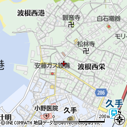島根県大田市久手町波根西原口2014周辺の地図