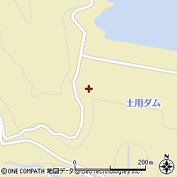 岡山県真庭郡新庄村土用周辺の地図