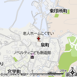 愛知県瀬戸市泉町88周辺の地図