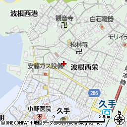 島根県大田市久手町波根西原口2008周辺の地図