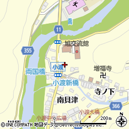 愛知県豊田市小渡町船戸周辺の地図