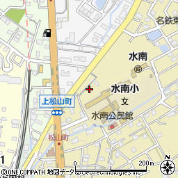 愛知県瀬戸市東松山町167周辺の地図
