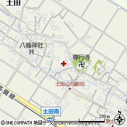 滋賀県犬上郡多賀町土田629周辺の地図