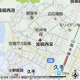 島根県大田市久手町波根西原口1997周辺の地図