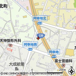 東京豚骨ばんからラーメン 富士宮店周辺の地図