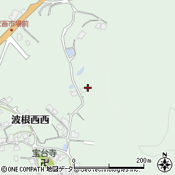 島根県大田市久手町波根西大西703周辺の地図