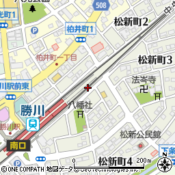 愛知県春日井市松新町4丁目9周辺の地図