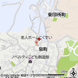 愛知県瀬戸市泉町82周辺の地図