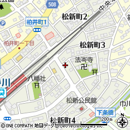 Ｊネットレンタカー勝川駅南口店周辺の地図