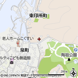 愛知県瀬戸市東印所町6周辺の地図