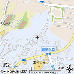 堀江アパート周辺の地図