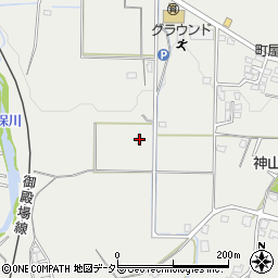 静岡県御殿場市神山1654周辺の地図