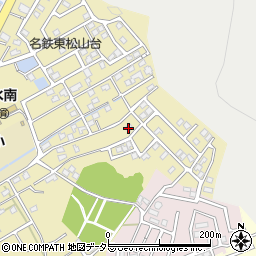 愛知県瀬戸市東松山町288-1周辺の地図