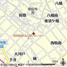 愛知県清須市春日東小塚3周辺の地図