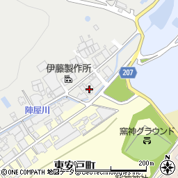 愛知県瀬戸市上陣屋町96周辺の地図