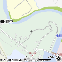 千葉県君津市豊田旧野中周辺の地図