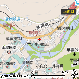 さがみ信用金庫湯本支店周辺の地図