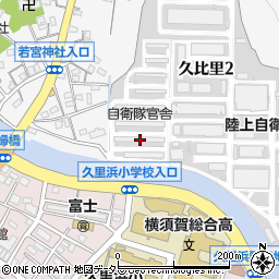 神奈川県横須賀市久比里2丁目3-J周辺の地図
