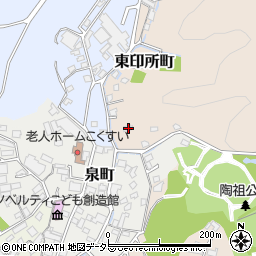 愛知県瀬戸市東印所町13周辺の地図