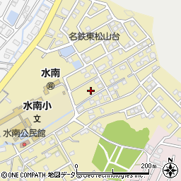 愛知県瀬戸市東松山町270周辺の地図