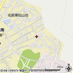 愛知県瀬戸市東松山町288周辺の地図