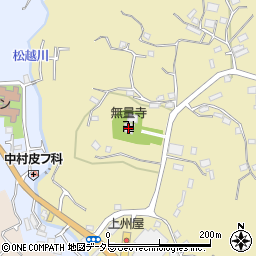 無量寺周辺の地図