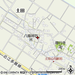 滋賀県犬上郡多賀町土田611周辺の地図