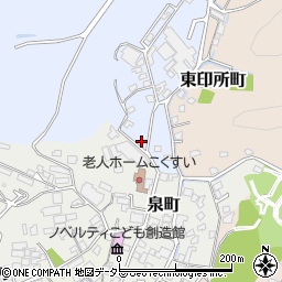愛知県瀬戸市西印所町5周辺の地図