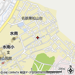 愛知県瀬戸市東松山町266周辺の地図