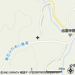 島根県雲南市三刀屋町中野248周辺の地図