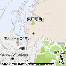 愛知県瀬戸市東印所町18周辺の地図