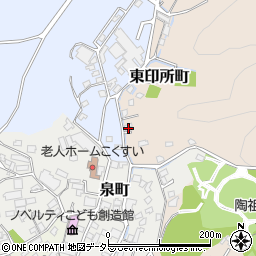 愛知県瀬戸市東印所町19周辺の地図