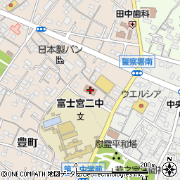 アクサ生命保険株式会社　富士宮分室周辺の地図