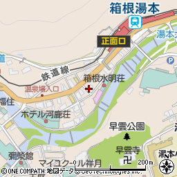 ＹｕｍｏｔｏＳｔａｔｉｏｎＨｏｔｅｌＭＩＲＡＨＡＫＯＮＥ周辺の地図