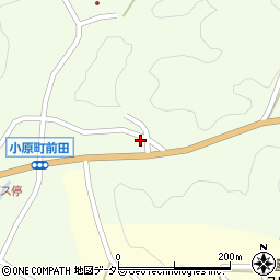 愛知県豊田市小原町堂ノ本周辺の地図