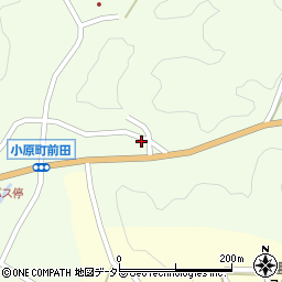 愛知県豊田市小原町（堂ノ本）周辺の地図