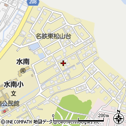 愛知県瀬戸市東松山町260周辺の地図