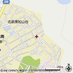 愛知県瀬戸市東松山町283周辺の地図