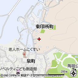 愛知県瀬戸市東印所町25周辺の地図