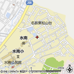 愛知県瀬戸市東松山町235周辺の地図