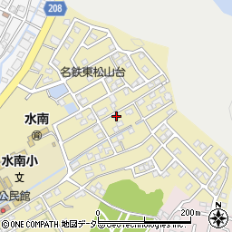 愛知県瀬戸市東松山町258周辺の地図