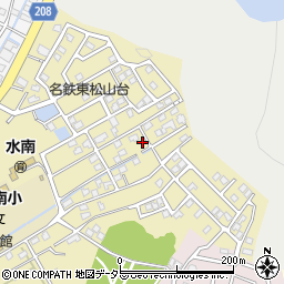 愛知県瀬戸市東松山町257周辺の地図