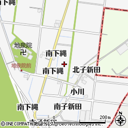 愛知県稲沢市祖父江町神明津小川周辺の地図