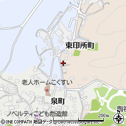 愛知県瀬戸市東印所町22周辺の地図