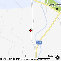 島根県出雲市佐田町原田47周辺の地図