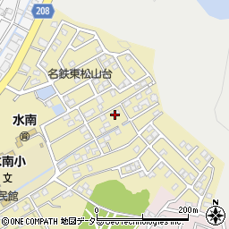 愛知県瀬戸市東松山町256-1周辺の地図