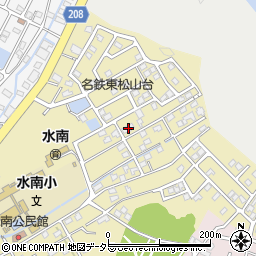 愛知県瀬戸市東松山町239周辺の地図